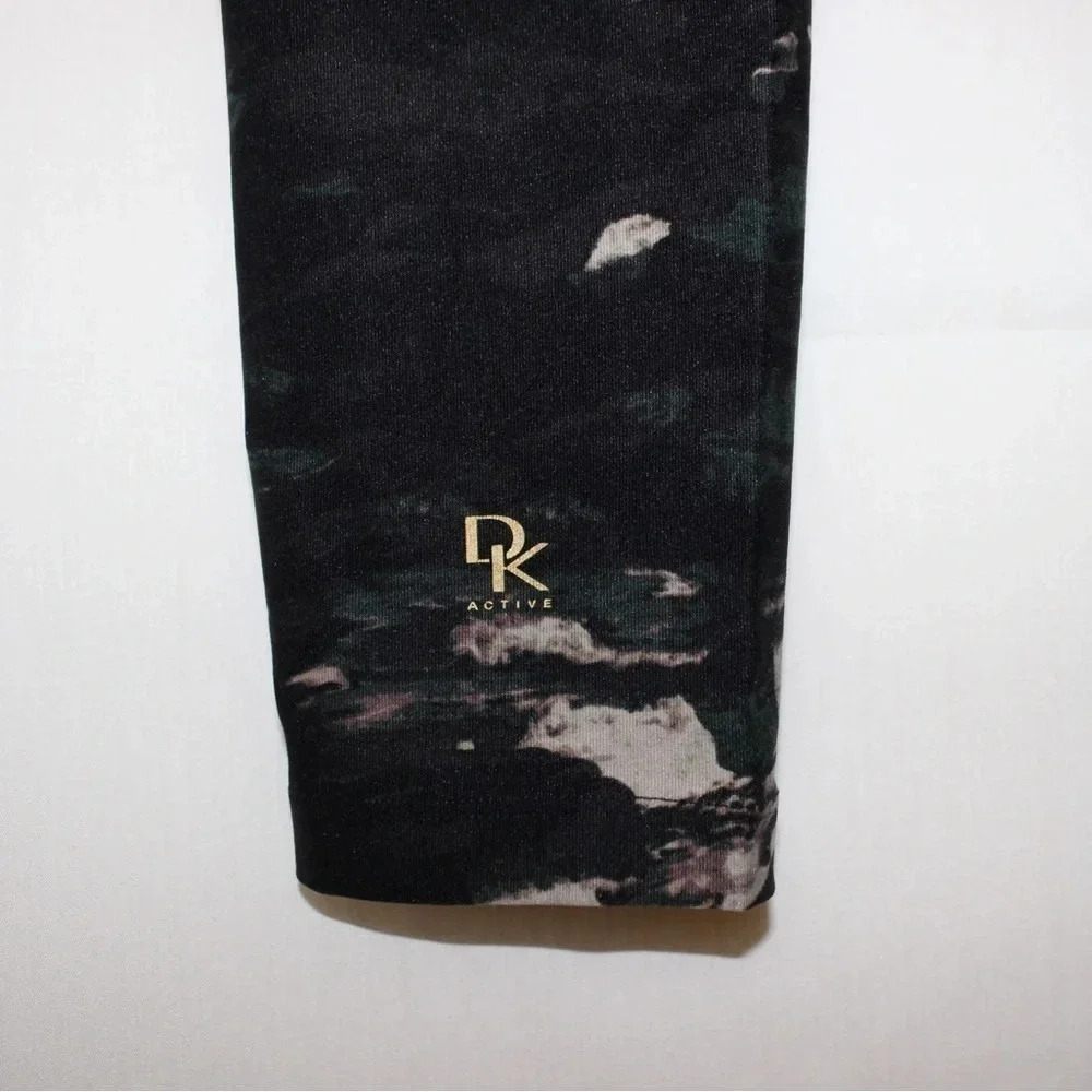 Donna Karan Camo Mesh Panel Leggings Small - Picture 10 of 10